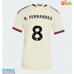 Billiga Manchester United Bruno Fernandes #8 Tredjeställ Dam 2026-27 Kortärmad